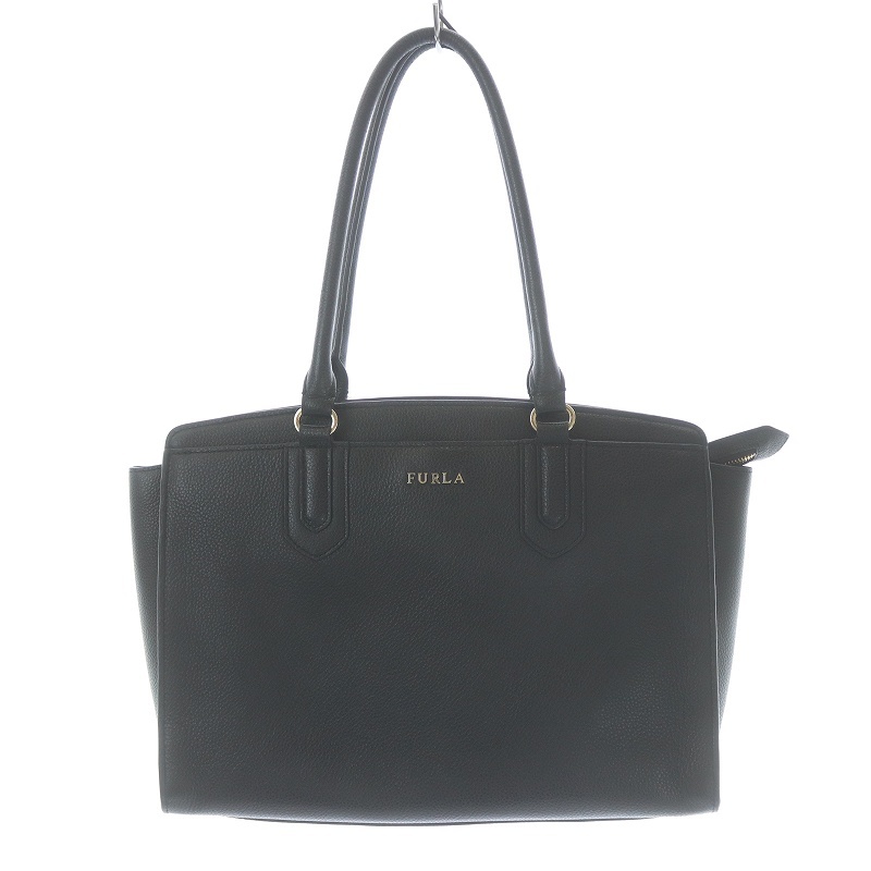 1円 〜【入手困難品】定価16万円 フルラ FURLA クロコ トートバッグ