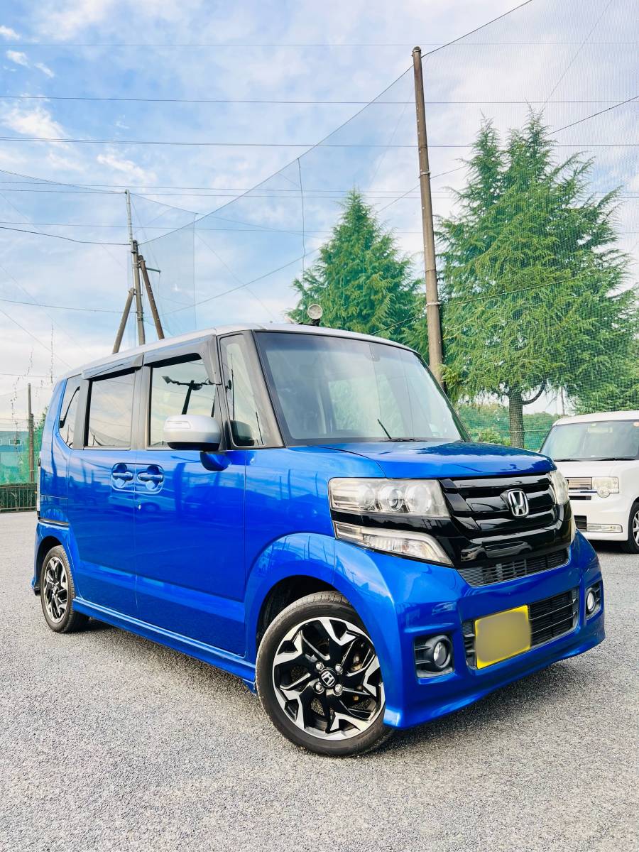 NBOXカスタム☆GLパッケージ☆車検付き☆平成27年☆バックカメラ