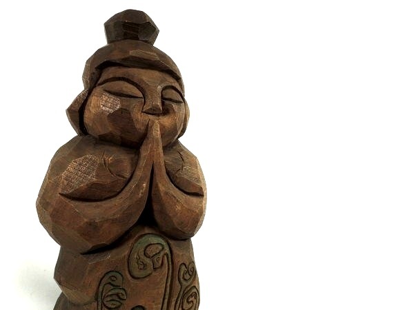 全国無料，爆買い 仏教美術/山田昭雲/叩き彫/木造わらび図観音菩薩像/38cm/昭雲工房/民間信仰/民衆仏/木彫/彫刻/置物/オブジェ/作家物/仏像/農民美術/古民藝(仏像)｜売買されたオークション情報、yahooの商品情 仏像