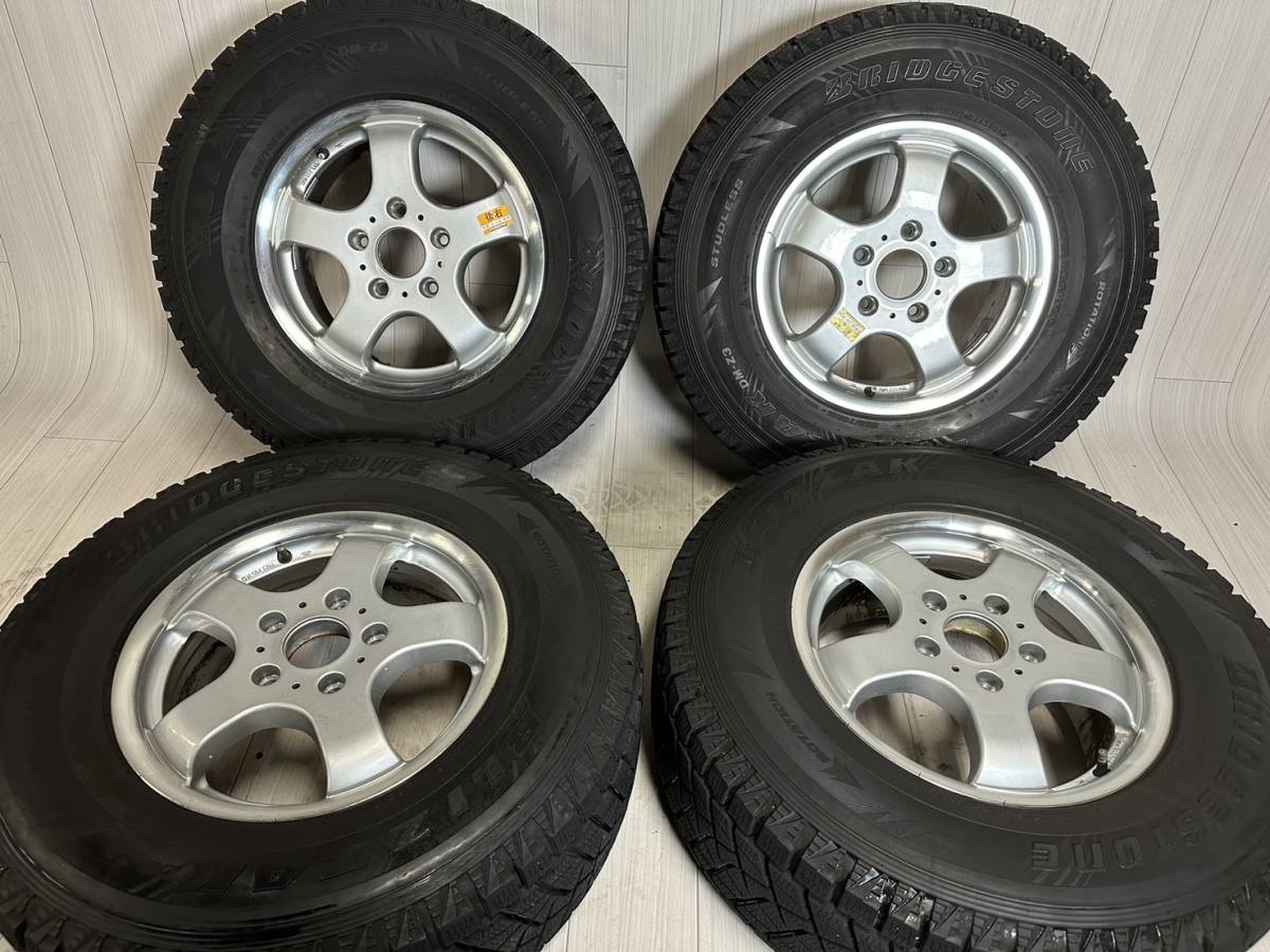 スタッドレス】バリ溝 EURODESIGN ホイール詳細16×7.5J+63 pcd130 5穴 