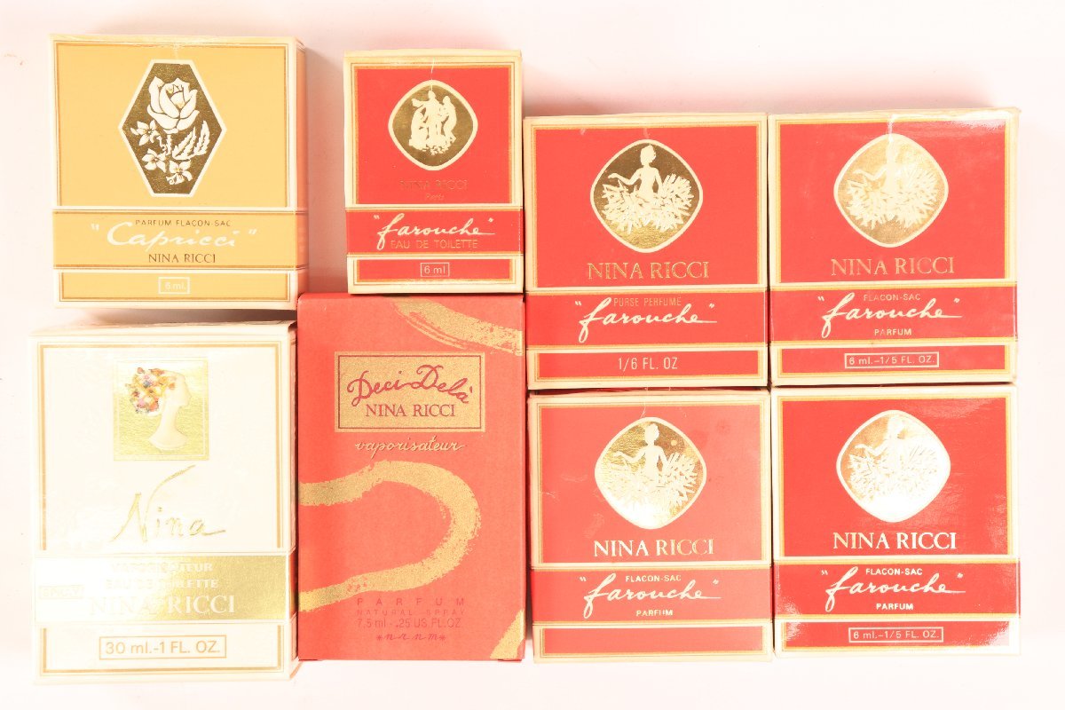100点以上】NINA RICCI ニナリッチ farouche/Nina/Eau de Fleurs/LES