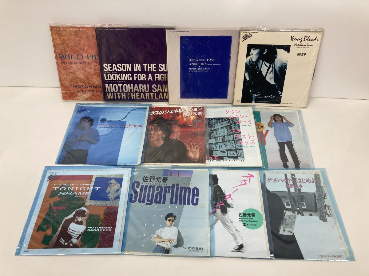 正規品，SALE EP盤まとめ売り/佐野元春/YOUNG BLOODS WILD HEARTS SOMEDAY ダウンタウンボーイ ガラスのジェネレーション等/12点/ M010(佐野元春)｜売買されたオークション情報、yahooの商品情報をアーカイブ公開 - オ さ行
