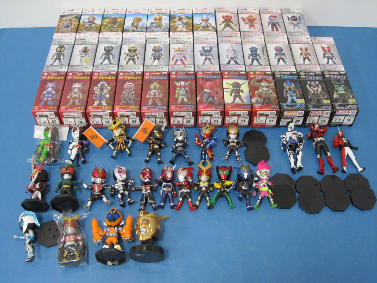 仮面ライダー フィギュア 約60体 まとめ WCF等 フォーゼ/ブレイド 