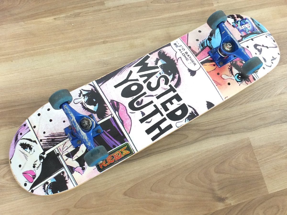 中古品】WASTED YOUTH デッキ VENTURE ベンチャー スケートボード