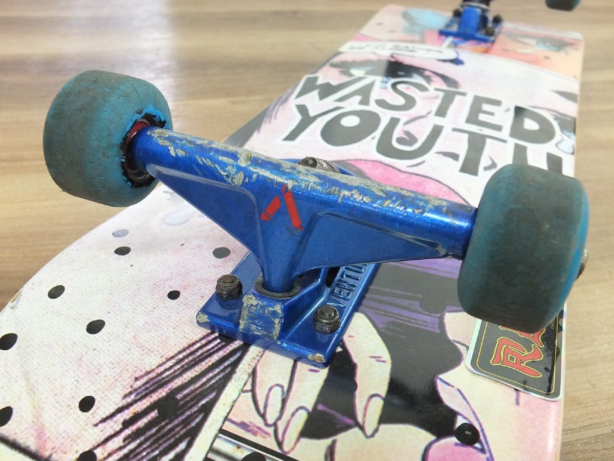 中古品】WASTED YOUTH デッキ VENTURE ベンチャー スケートボード