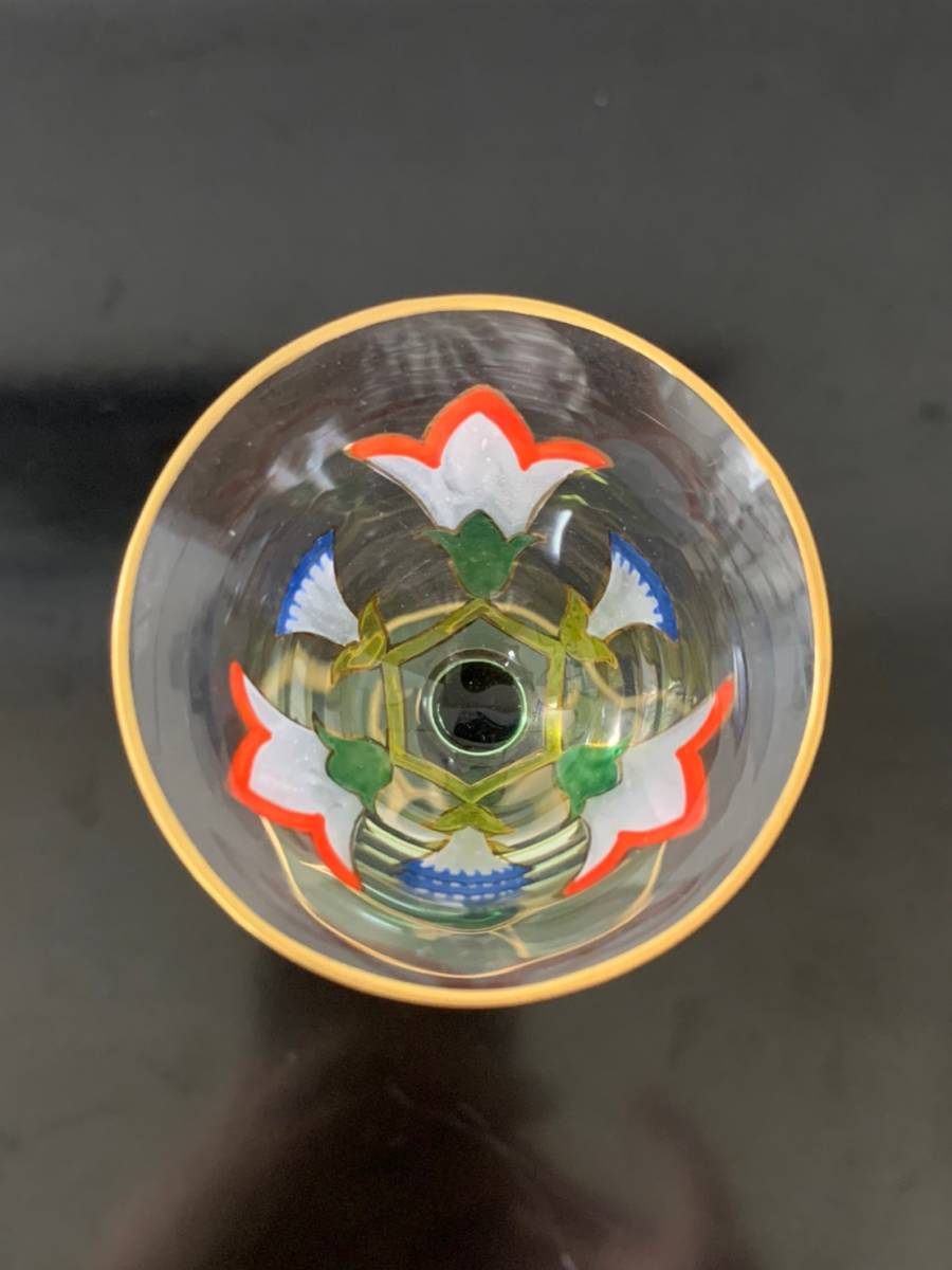 アンティーク ボヘミアガラス マイヤーズネッフェ モーゼル