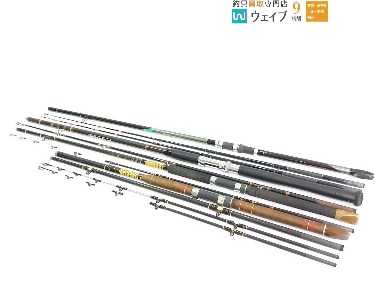 赤字超特価，新作登場 NFT マリントリオ 240 アルファタックル 美帆 50/80号 240 カーボンロッド 運舟 240 等 計4本セット(船竿)｜売買されたオークション情報、yahooの商品情報をアーカイブ公開 - オークファン 船竿