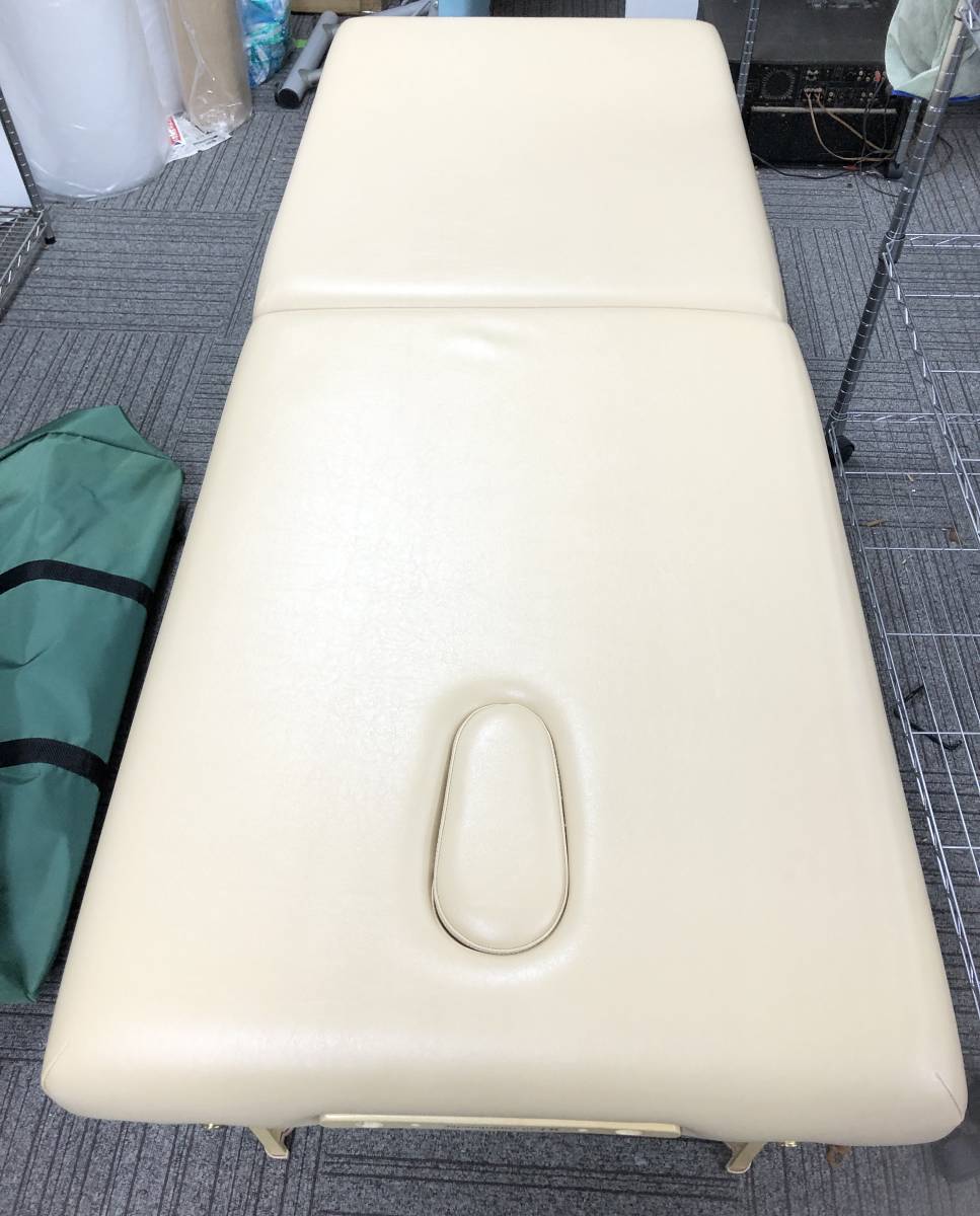 1009D【未使用】高田ベッド マッサージベッド アイボリー ※[直接引取