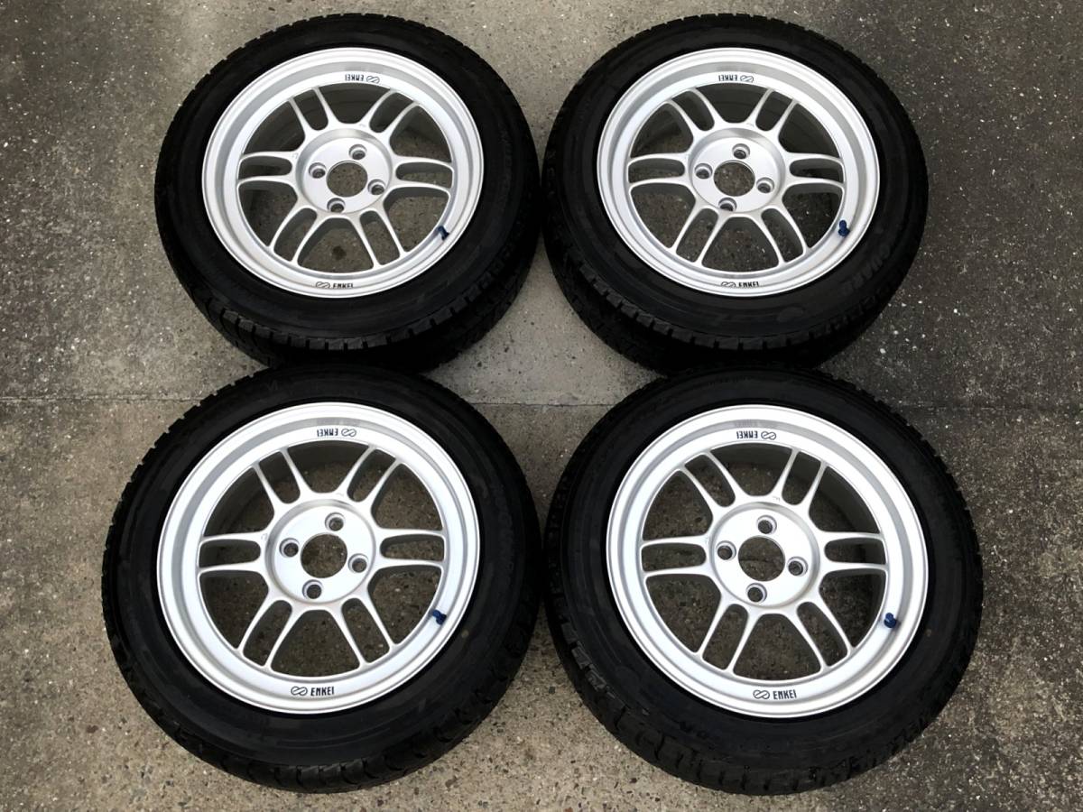 Enkei RPF1 Lightweight Alloy Wheel - 16x7 ET35 4x100 F1 Silver 