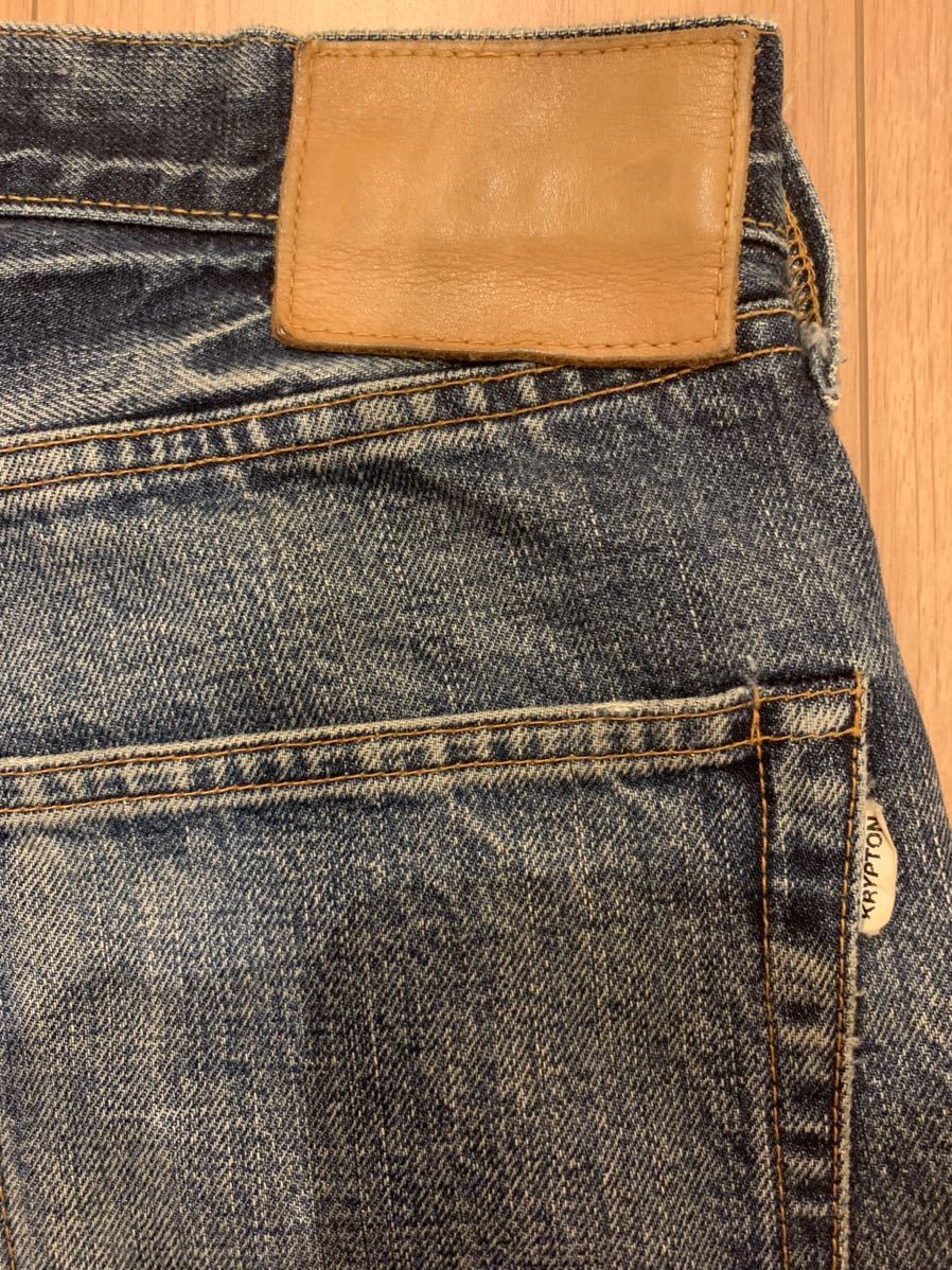 kryptonクリプトン大戦デニム 赤耳 zeptepi hectic 裏原(パンツ)｜売買 