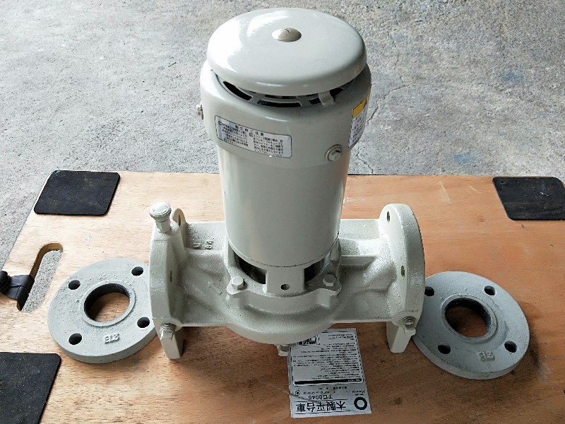 日立製 インラインポンプ 型式 JL50N2-50.4D 50Hz 0.4kW
