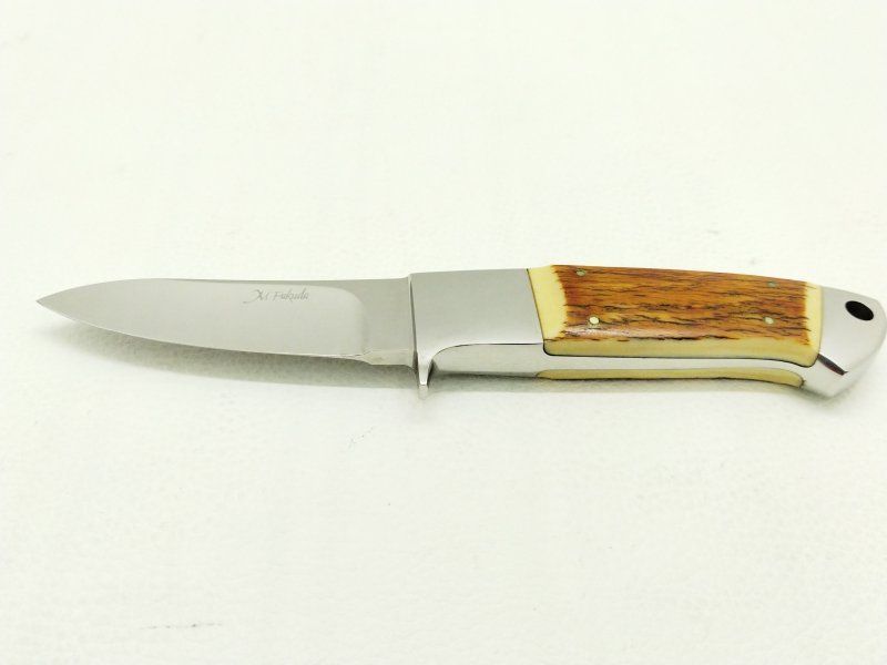 カスタムナイフ (福田正孝) Masataka - 刃体長:約7.5cm、全長:約17.7
