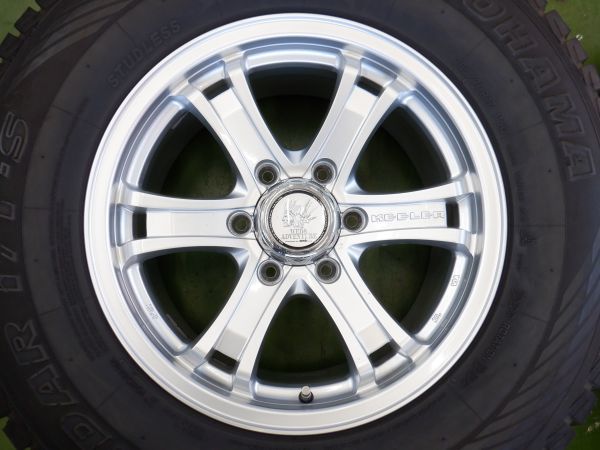 K 送料無料 WEDS キーラー フォース 17 6H139.7 7.5J+25 ヨコハマ 