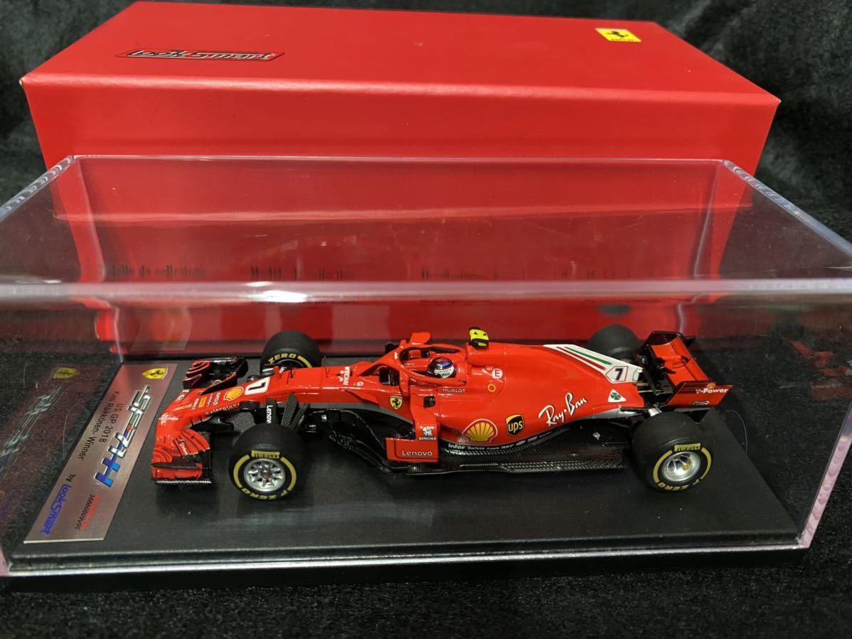 SF71H GP フェラーリ Winner 2018ライコネン 1⁄43 0 US キミ