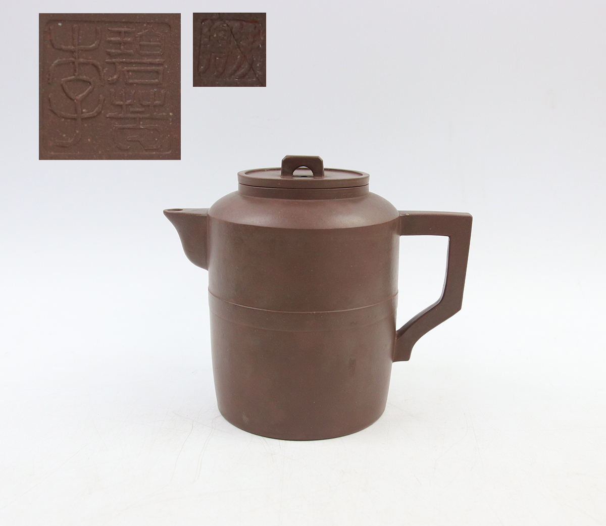 0299 唐物 朱泥急須 李碧芳 中国宜興 紫砂 茶道具 ジャンク品(施釉陶)｜