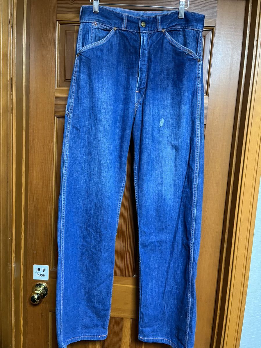 送料無料 50s Big Smith ペインター ビッグスミス デニムパンツ