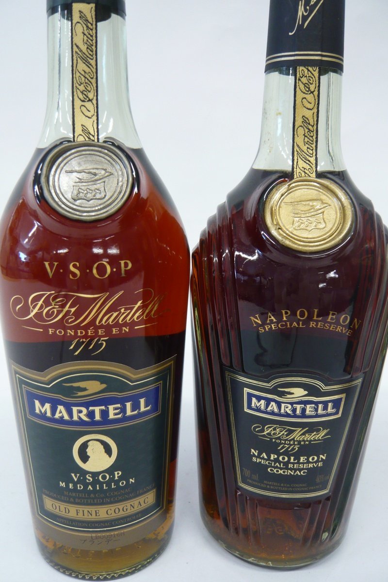 B4 未開栓 マーテル メダリオン VSOP コニャック 1L ご覧いただき