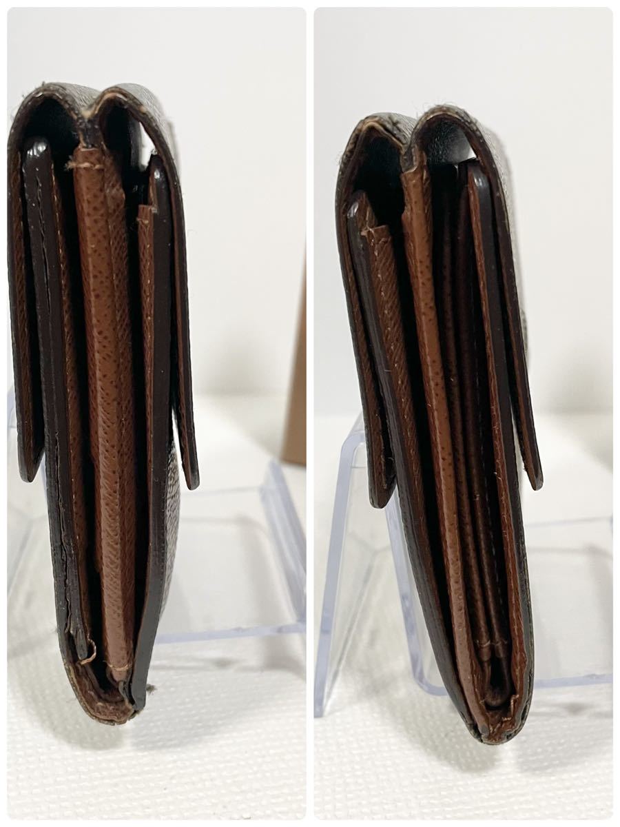 ☆1円〜☆LOUIS VUITTON ルイヴィトン モノグラム ポルトモネビエカルトクレディ 二つ折り財布 M61652 メンズ レディース Wホック