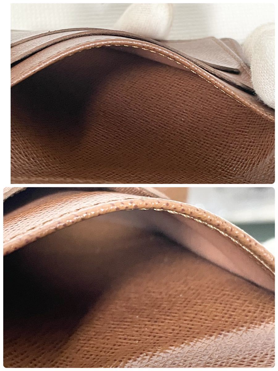 ☆1円〜☆LOUIS VUITTON ルイヴィトン モノグラム ポルトモネビエカルトクレディ 二つ折り財布 M61652 メンズ レディース Wホック