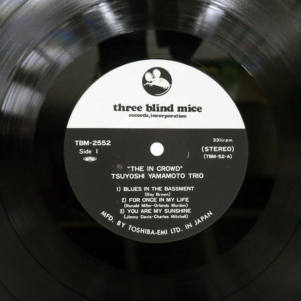 山本剛 ジ・イン・クラウド Three THE BLIND Mice Blind IN Tsuyoshi