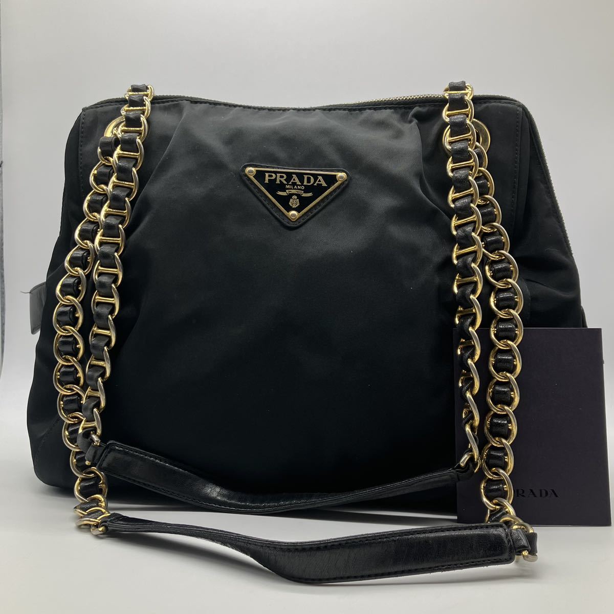プラダ PRADA ショルダーバッグ テスートナイロン プラスチック 