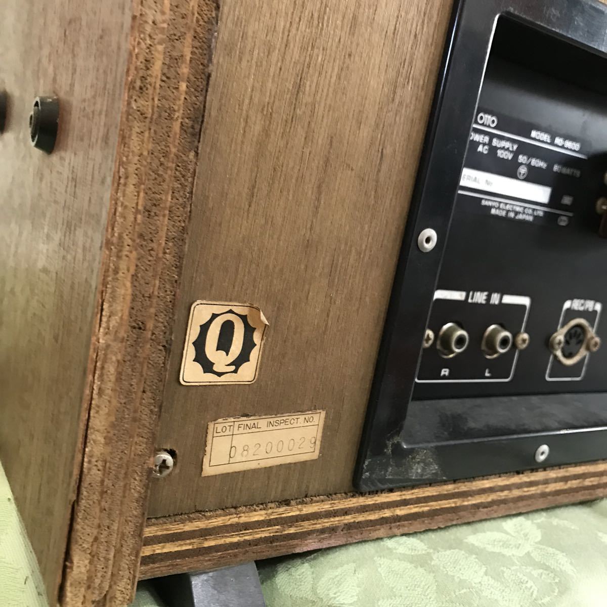 B8079 OTTO オットー オープンリールデッキ RD-9600 ステレオテープデッキ 通電あり ジャンク Yahoo!オークション - 「otto」オープンリールデッキ テクニクス オープンリールデッキ買取強化中！｜オーディオサウンド オープンリールデッキの人気が再燃しています、そのワケとは