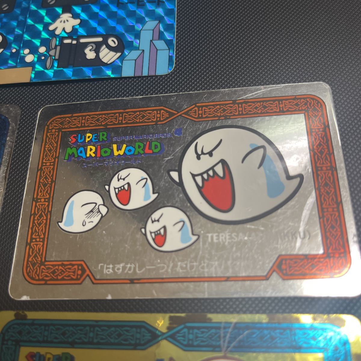 希少 当時物 スーパーマリオワールド カードダス スーパーマリオ 