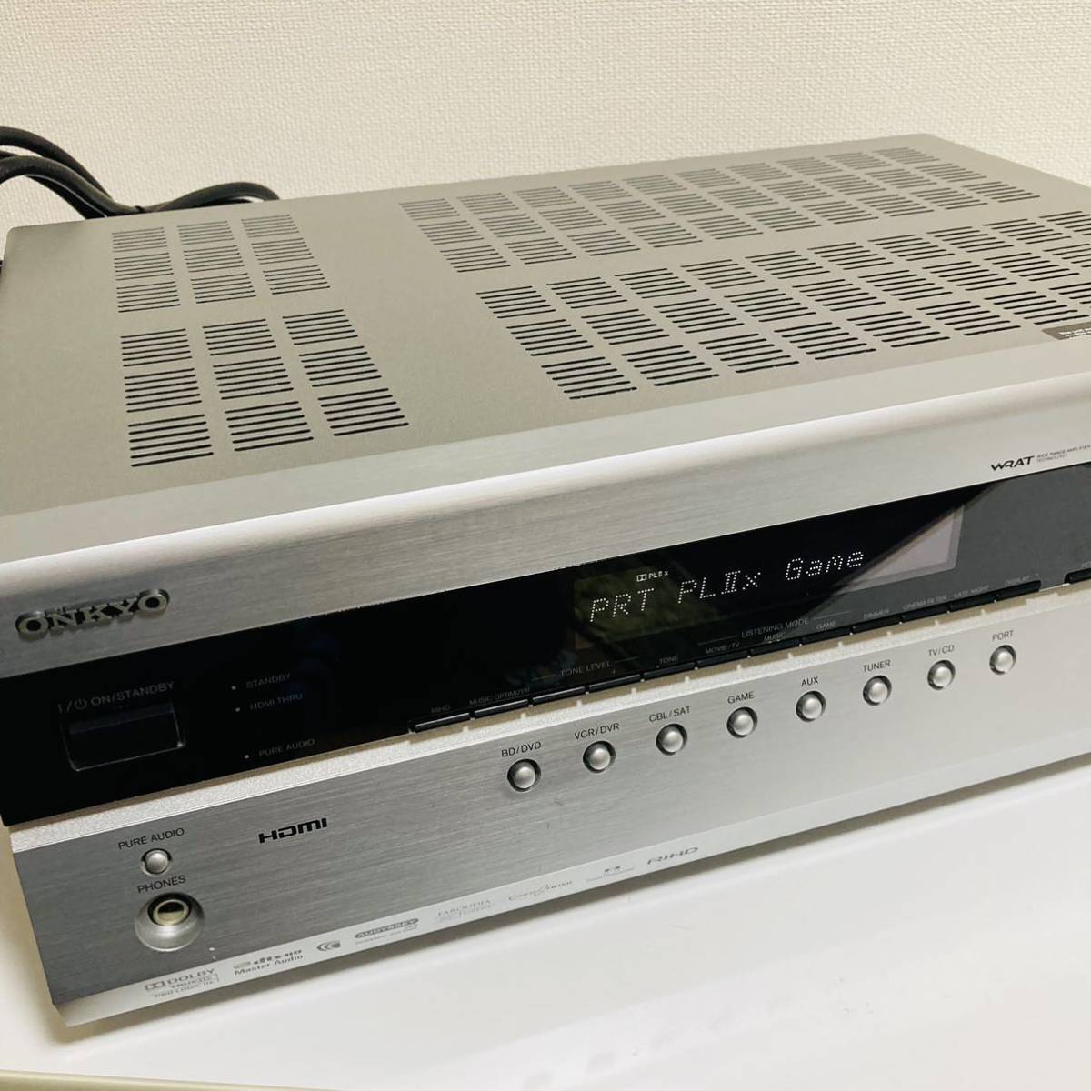 美品♪】ONKYO TX-SA578 7.1ch対応AVセンターアンプ(オンキョー AV