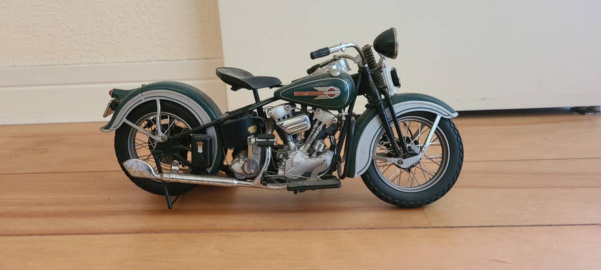 ハーレー ナックル 1/10ダイキャストモデル 1936年 ビンテージ 0 EL