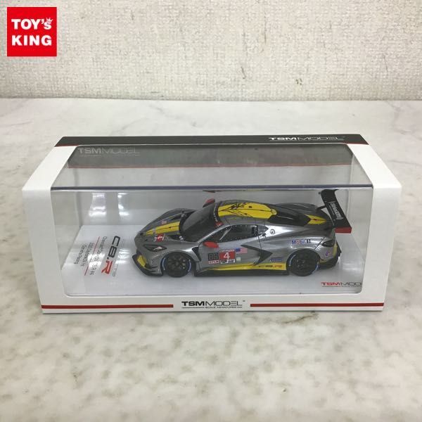 自動車部品セット自宅保管品 1円〜 TSM トゥルースケート 1/43 シボレー コルベット C8.R #4 2020