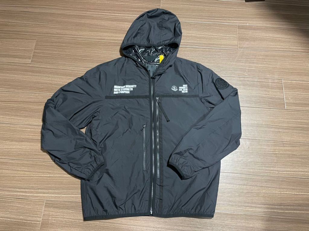 21SS モンクレール ジーニアス2 ORKHON WZIP フーデッド ナイロン 