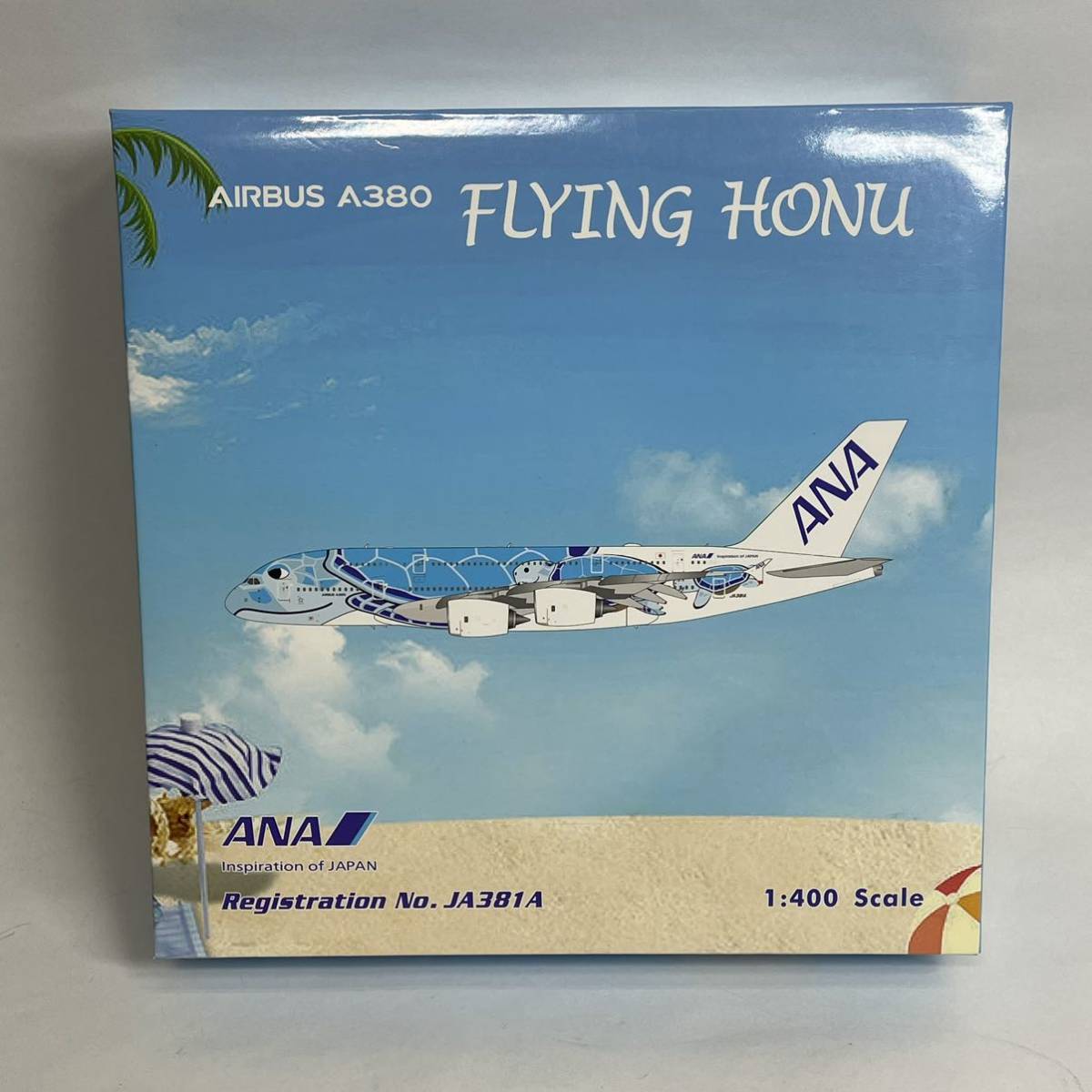 ANA A380 JA381A Flying FLYING HONU Airbus Honu 1:400 1⁄400 Lani JC