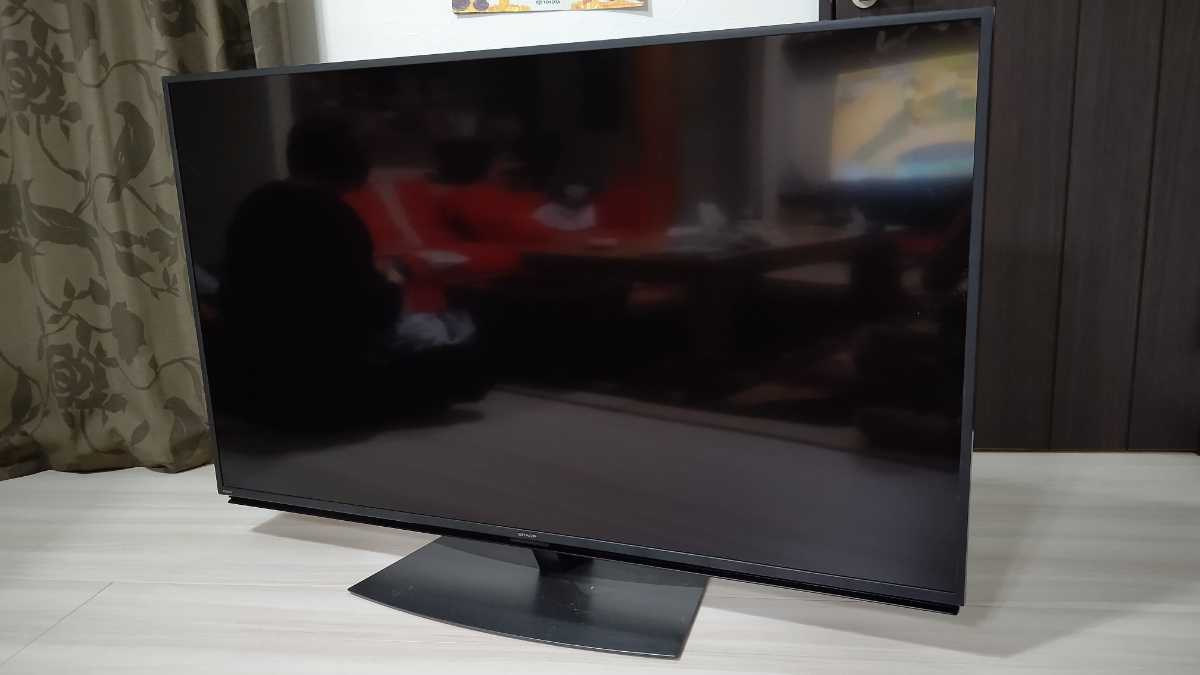 ジャンクSHARP液晶テレビ50インチ 液晶テレビ 55型 2021年製【ジャンク扱】SHARP 4T-C55CL1 シャープ