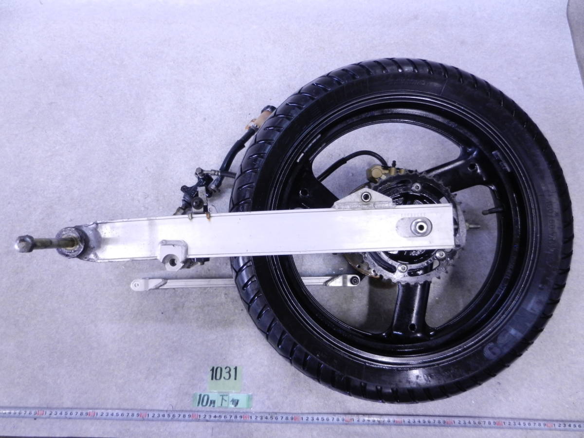 たまふく 1031 ジャンク 車種不明 CB750F スイングアーム ホイール 220サイズ