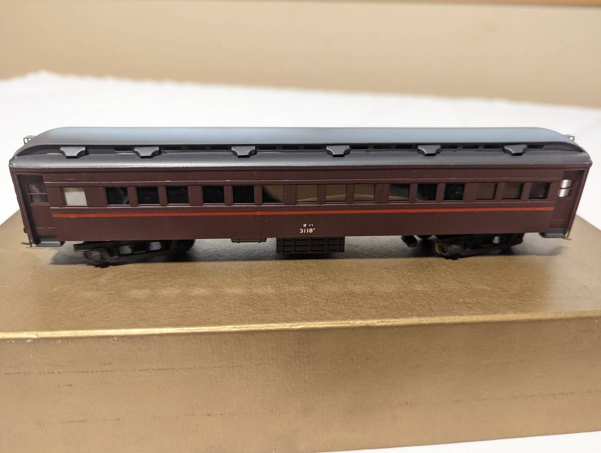 箱付 珊瑚 SANGO 174 オハ31 レトロ HOゲージ 鉄道模型 JR 電車 模型 国鉄