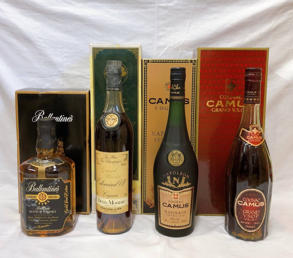 未開栓 CAMUS カミュ GRAND V.S.O.P Ballantine's バランタイン GOLD