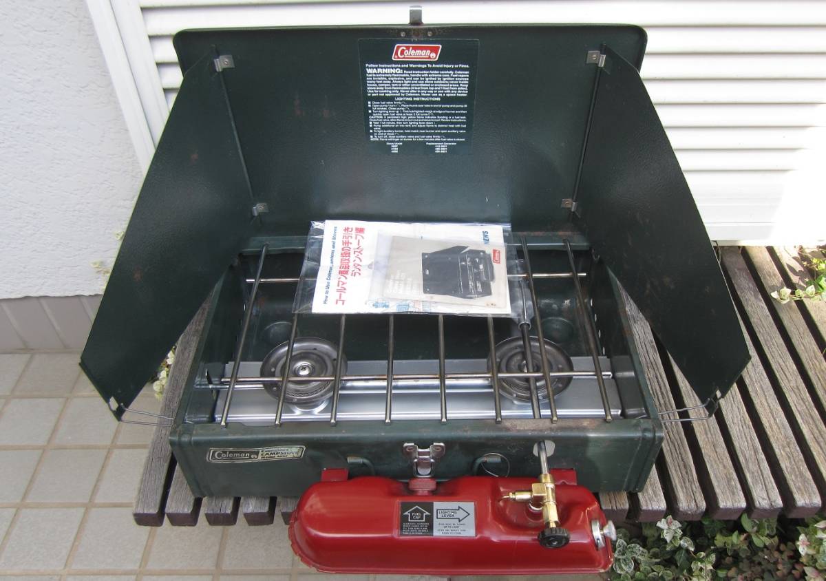 アウトドア Coleman Model 425F ツーバーナーコンロ