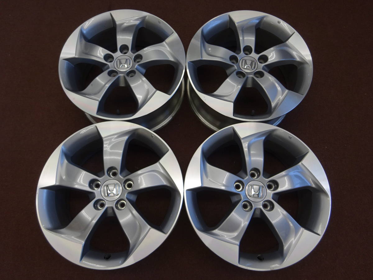 A-60 HONDA 純正 17×7J ET55 PCD114.3 5H 4本 ヴェゼル
