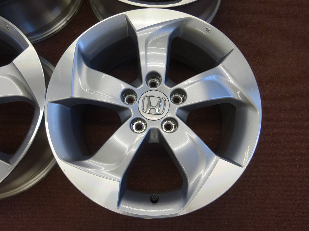 A-60 HONDA 純正 17×7J ET55 PCD114.3 5H 4本 ヴェゼル