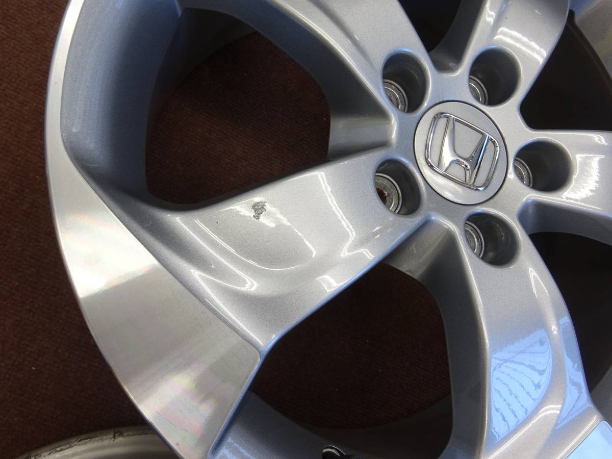 A-60 HONDA 純正 17×7J ET55 PCD114.3 5H 4本 ヴェゼル