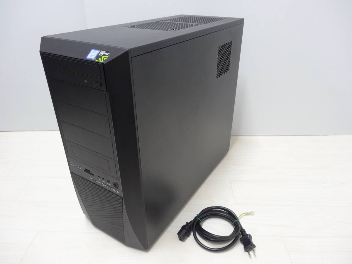 限定セール，お買い得 HE-860 デスクトップPC GALLERIA CPU Core i7 7700K 4.20GHz/メモリ 16GB/SSD 525GB/HDD 2TB 品(デスクトップ)｜売買されたオークション情報、yahooの商品情報をアーカイブ公開 - オークファン その他