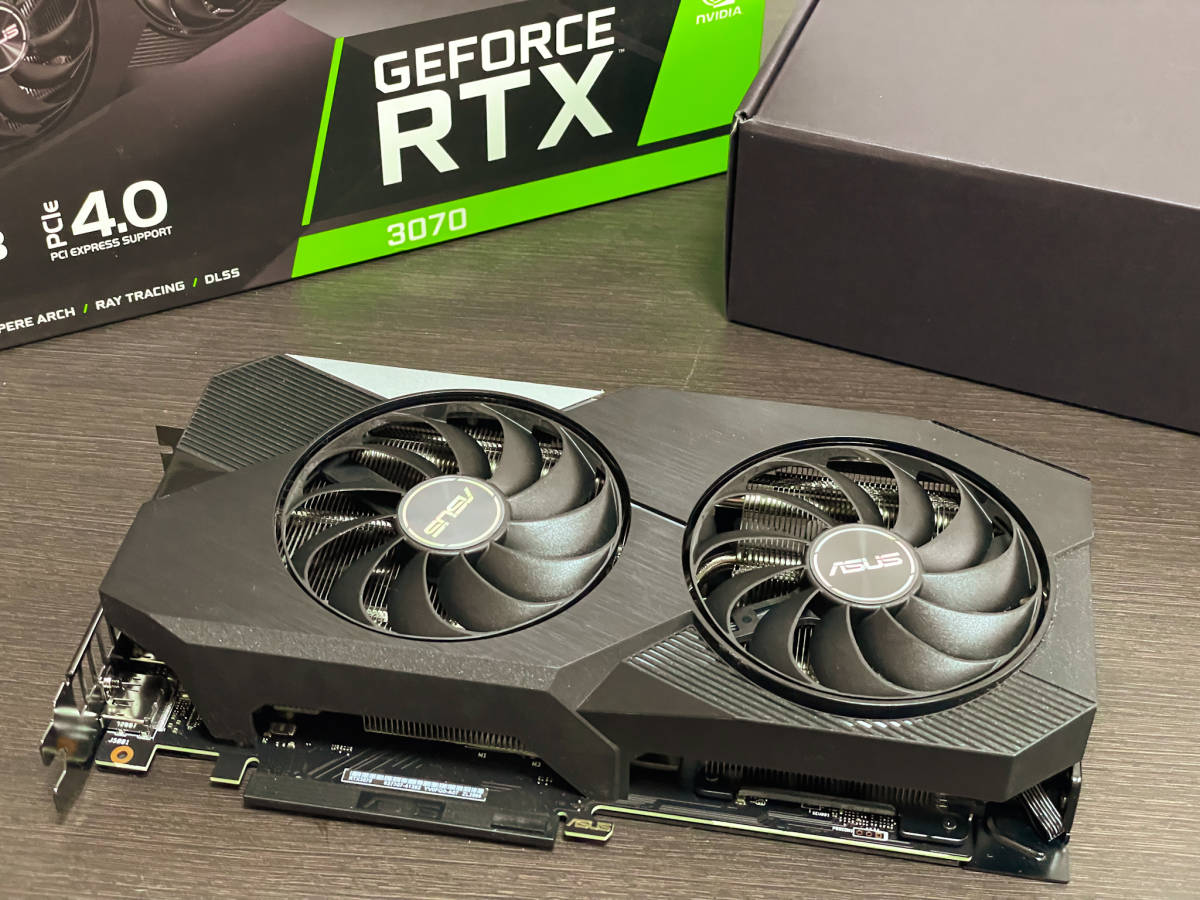 ASUS DUAL-RTX3070-O8G 非LHR(PCI Express)｜売買されたオークション 