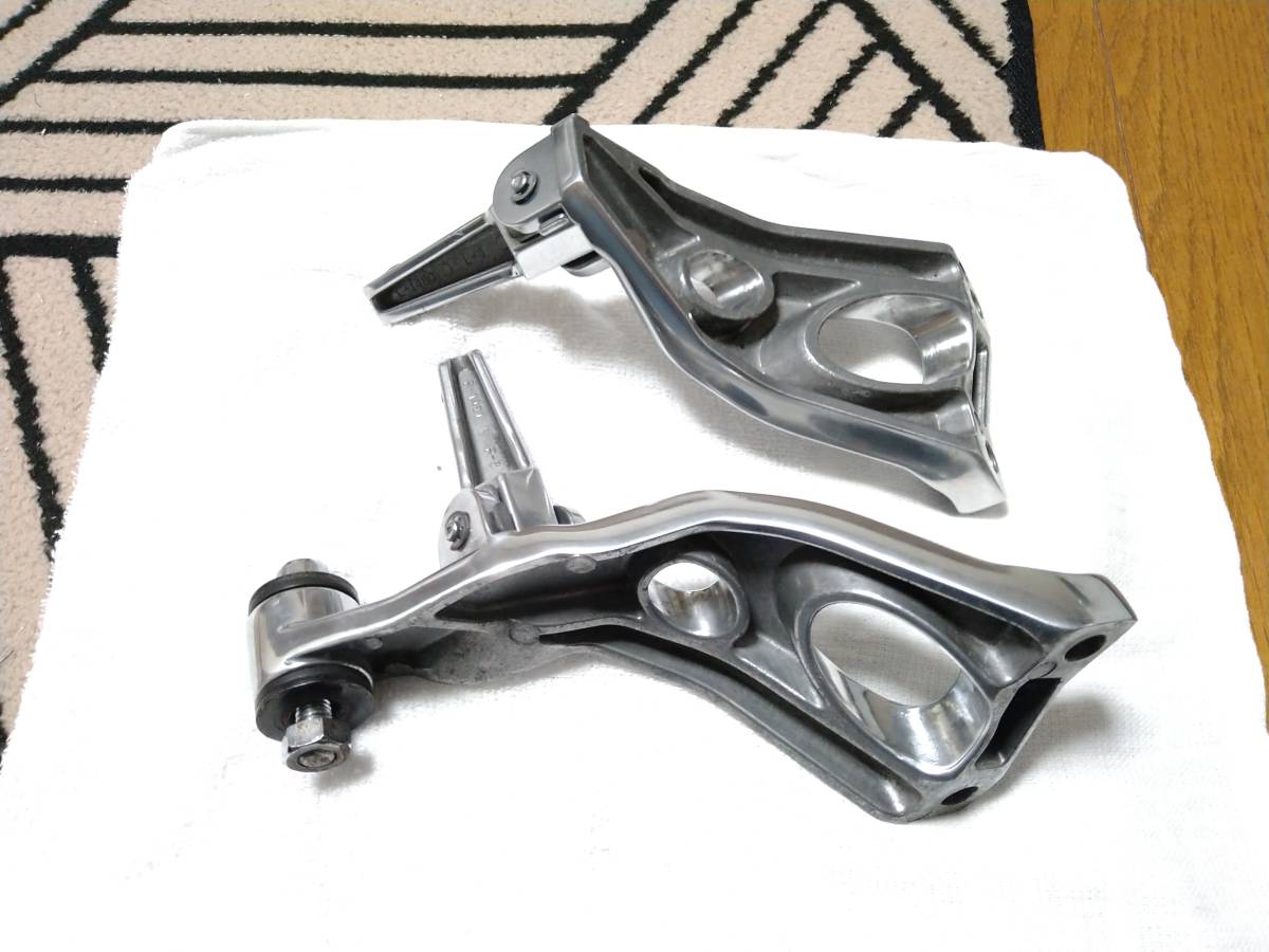 ZRX1200 ダエグ ZRX1100 純正タンデムステップ バフ掛け 送料520円