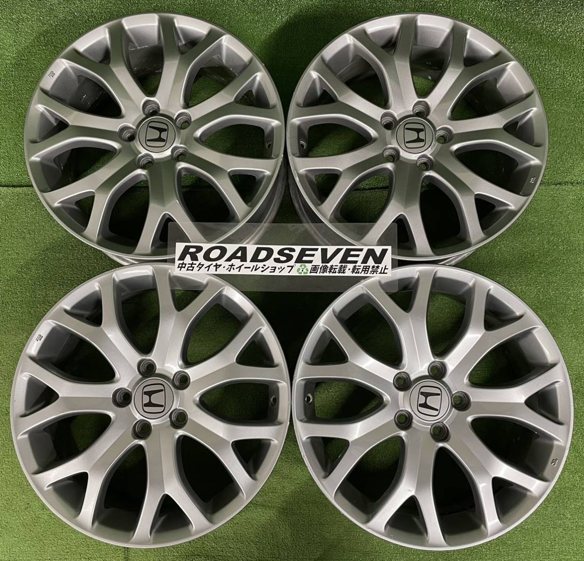 ☆ホンダ 純正 18インチ 18×7J +55 114.3 5H ハブ径:約64mm 4本Set 