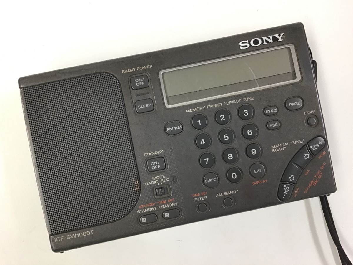 SONY BCLラジカセ ICF-SW1000T【ジャンク】 ICF-SW1000T Sony SONY - | カセットレコーダー eBay ジャンクSONY