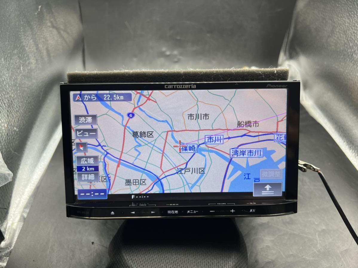 即決★—Bluetooth対応・★2010年地図 Carrozzeria AVIC-MRZ99 DVD USB・メモリーナビ TV DVIX カロッツェリア 配線あり☆☆☆ カロッツェリア AVIC-MRZ99 DVD 即決☆地図2010年度☆BLUETOOTH☆カロッツェリア 楽 地デジの通販