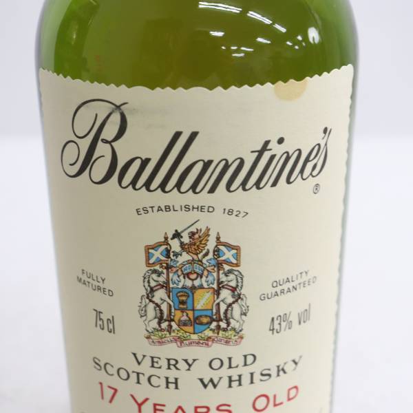 バランタイン17年 ○【Ballantine's/バランタイン】17年 VERY OLD