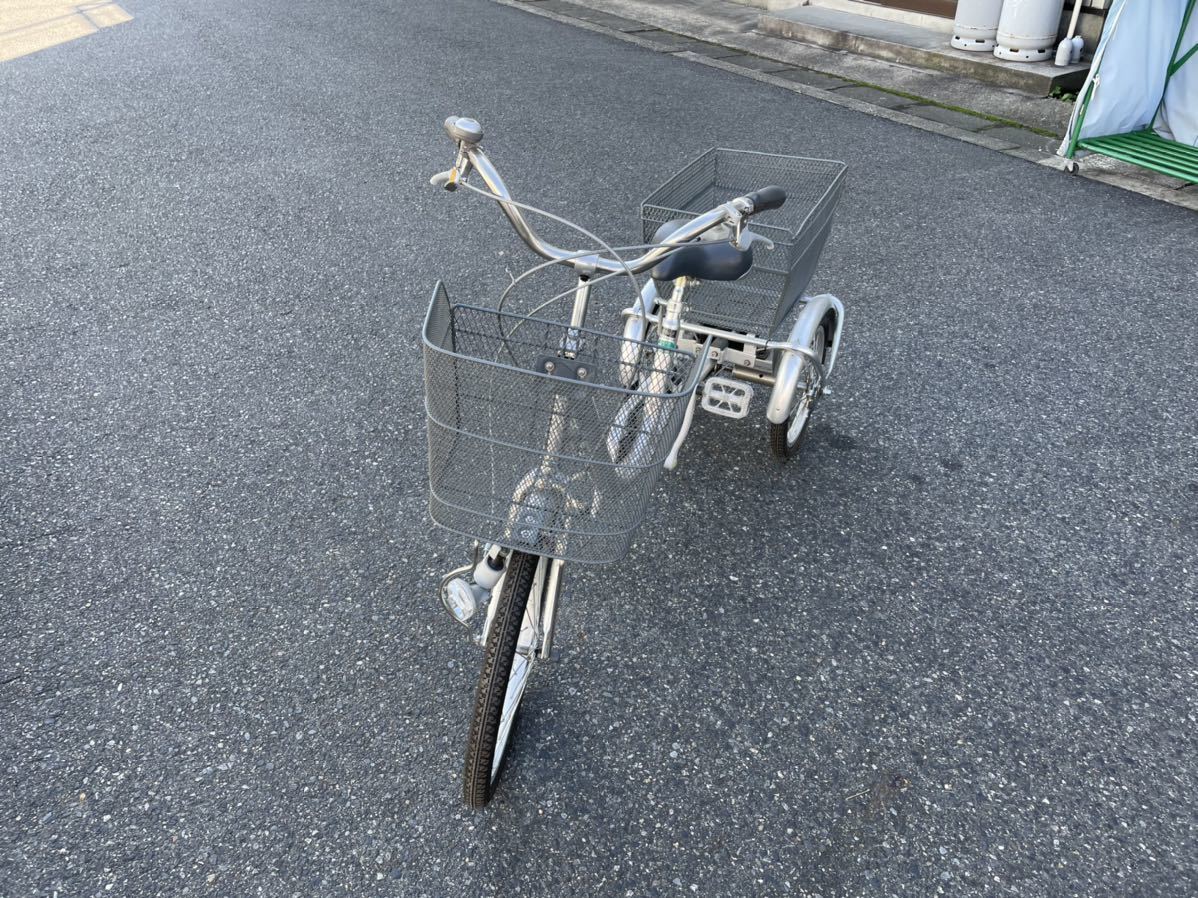 引取限定 武田産業 NATURAL FLOW ナチュラルフロー 三輪自転車 20/16