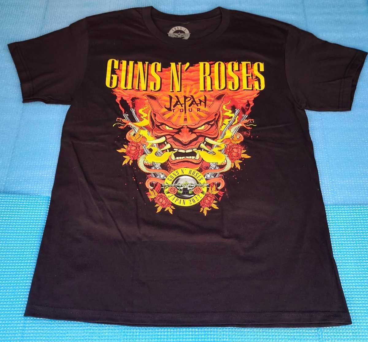 【高品質，得価】 GUNS N' ROSES：2022年さいたまスーパーアリーナ公演 限定Tシャツ Lサイズ /ガンズ アンド ローゼズ ジャパン ツアー限定 11月5日 6日(Tシャツ)｜売買されたオークション情報、yahooの商品情報を Tシャツ