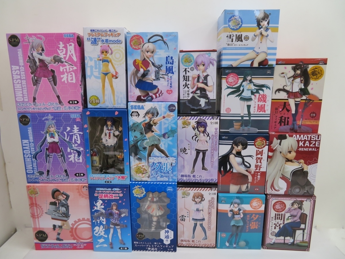 064B148☆【中古品】艦隊これくしょん フィギュア 他 まとめセット 艦